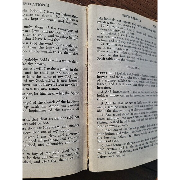 Vintage NEW TESTAMENT PROTESTANT VERSION To ARMY 1941-42 Hardbound Bible - Picture 9 of 13